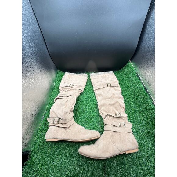 JustFab-Toupe- Slouch Boots-Size 6.5/7 W (approx) - Picture 1 of 10